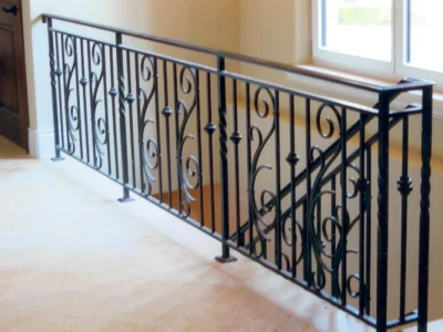 Wrought iron railing