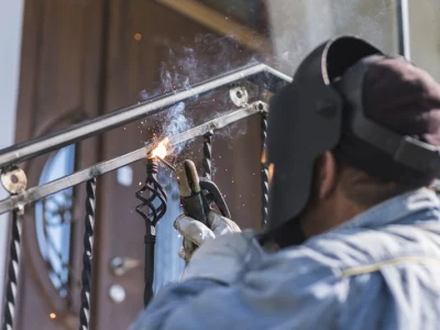 Wrought iron repairs